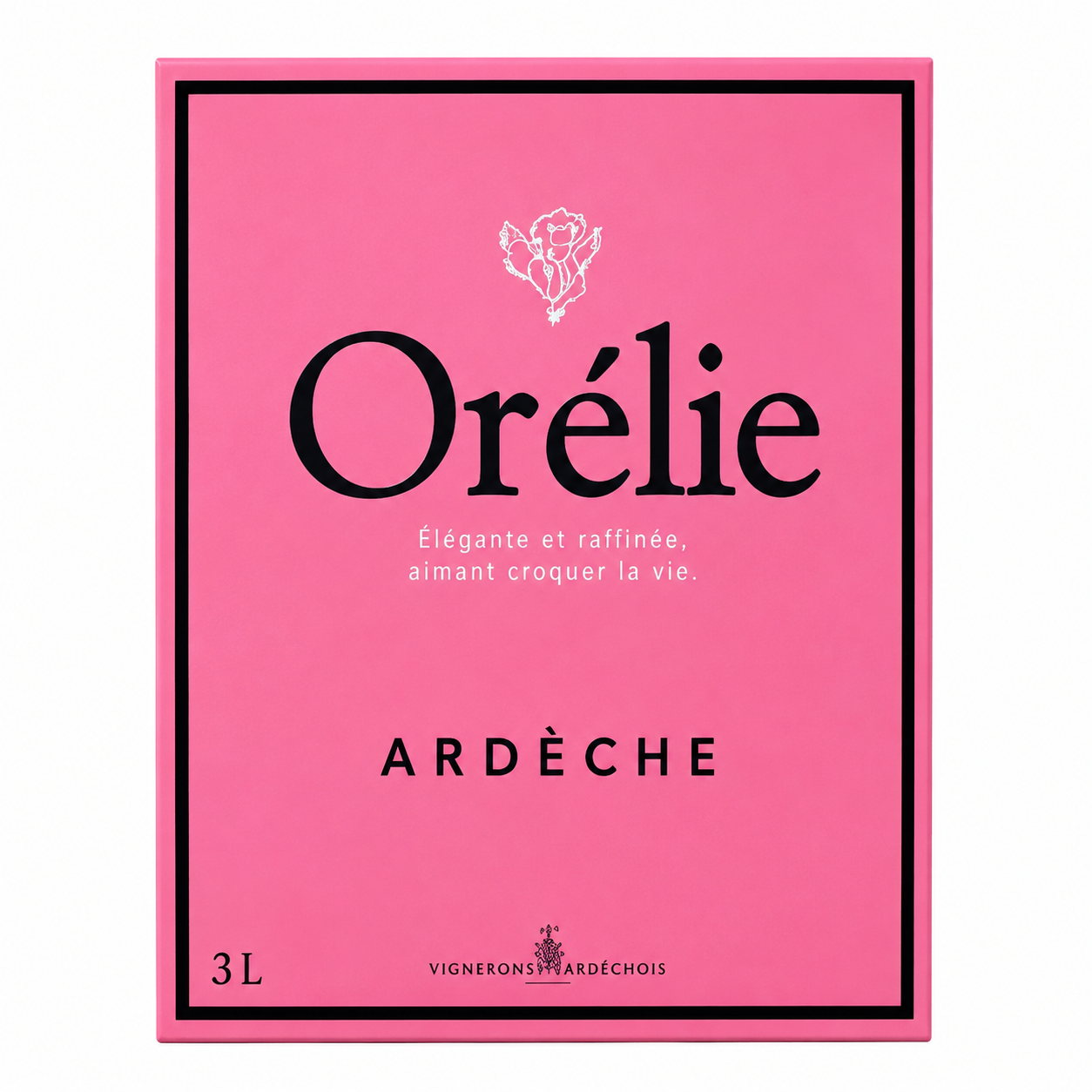 BIB 3L LE CUBE ORELIE ROSE